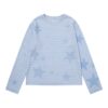 Star & Stripe Crew Neck Long Sleeve — Blue