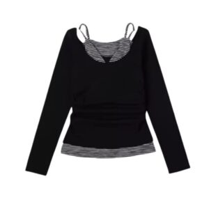 Edgy Punk Graphic Long Sleeve