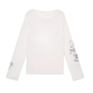 Everyday Casual White Long Sleeve