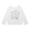 Loose-Fit Long-Sleeve Top With Graffiti Print